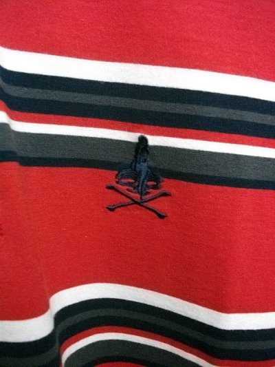 画像2: sale 80%off hystericglamour / ヒステリックグラマー woman on skull border polo.