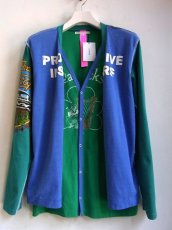 画像1: sale60%off discovered / ディスカバード × archivist. remake layered cardigan. (1)