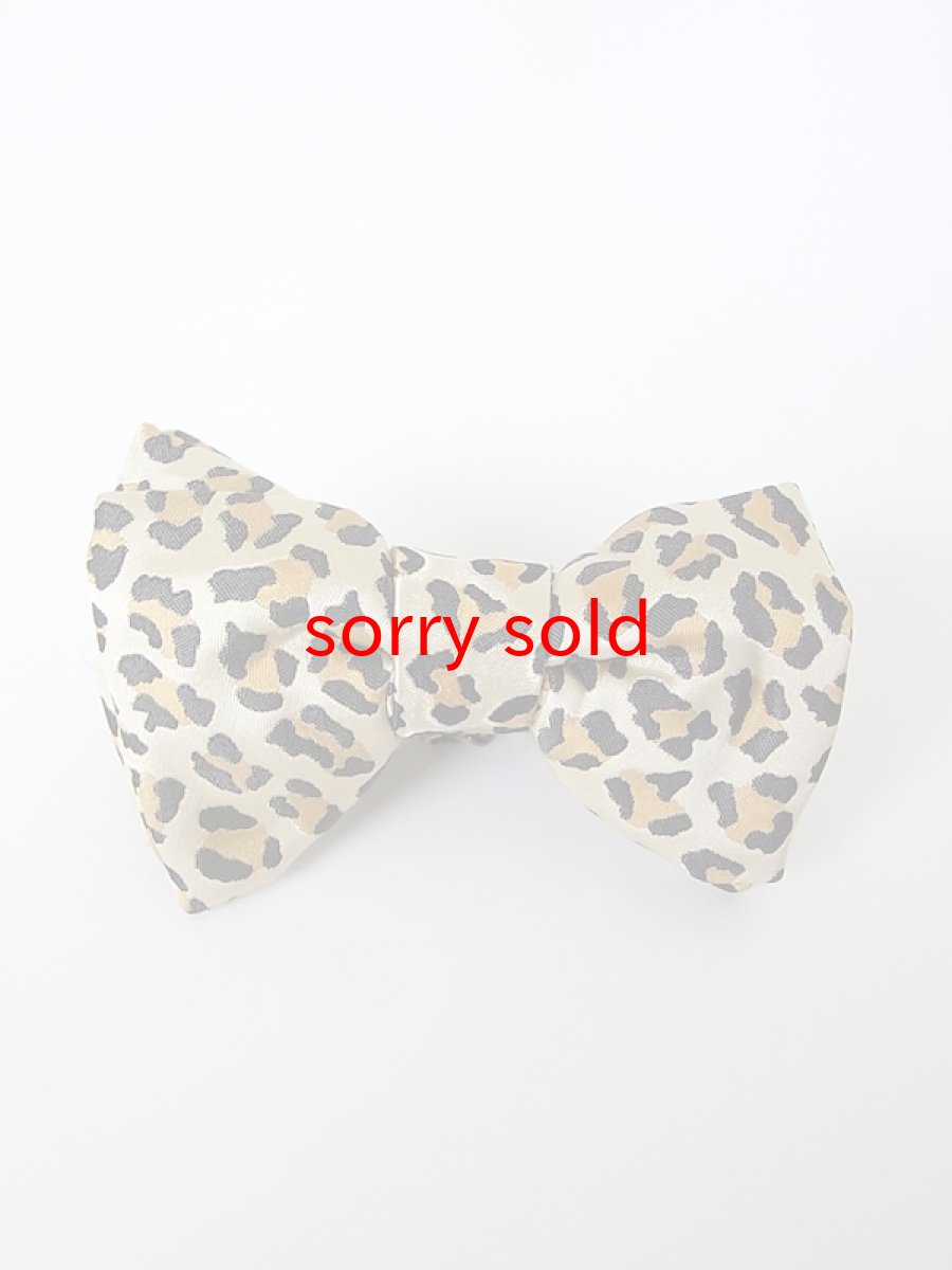 画像1: wackomaria / ワコマリア leopard bow tie. (1)
