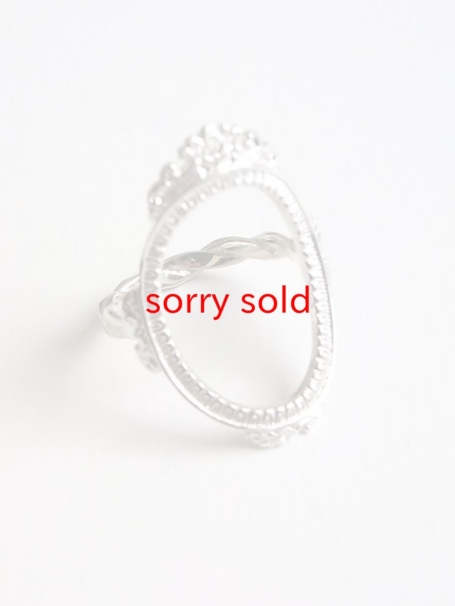 画像1: bed j.w ford / ベッド フォード silver ring. (1)