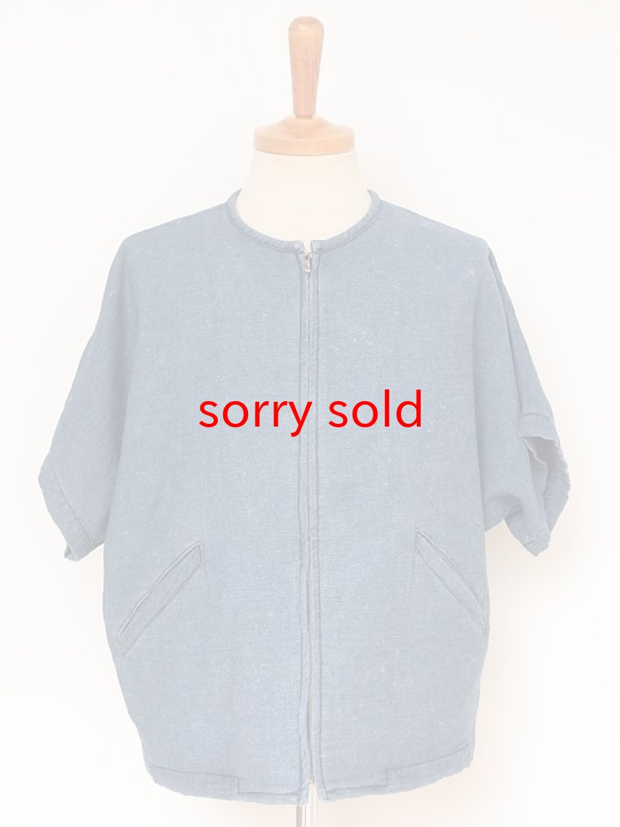 画像1: sale n.hoolywood / エヌハリウッド  denim s/s blouson. (1)