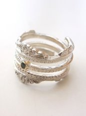 画像1: bed j.w ford / ベッド フォード silver roll ring. (1)