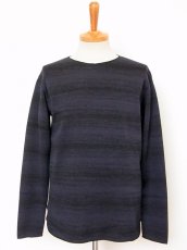 画像1: sale n.hoolywood / エヌハリウッド border l/s knit cutsewn. (1)