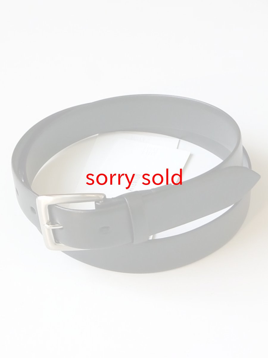 画像1: n.hoolywood / エヌハリウッド leather belt. (1)
