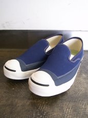 画像1: converse addict / コンバースアディクト jack purcell canvas slip-on. (1)