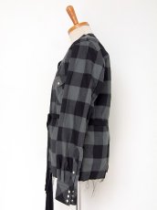 画像2: sale TAKAHIROMIYASHITATheSoloist / ソロイスト collarless western shirt. (2)