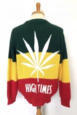 画像1: セール価格お問い合わせください。wackomaria  / ワコマリア hightims×wacko maria rasta striped crew neck sweater.  (1)