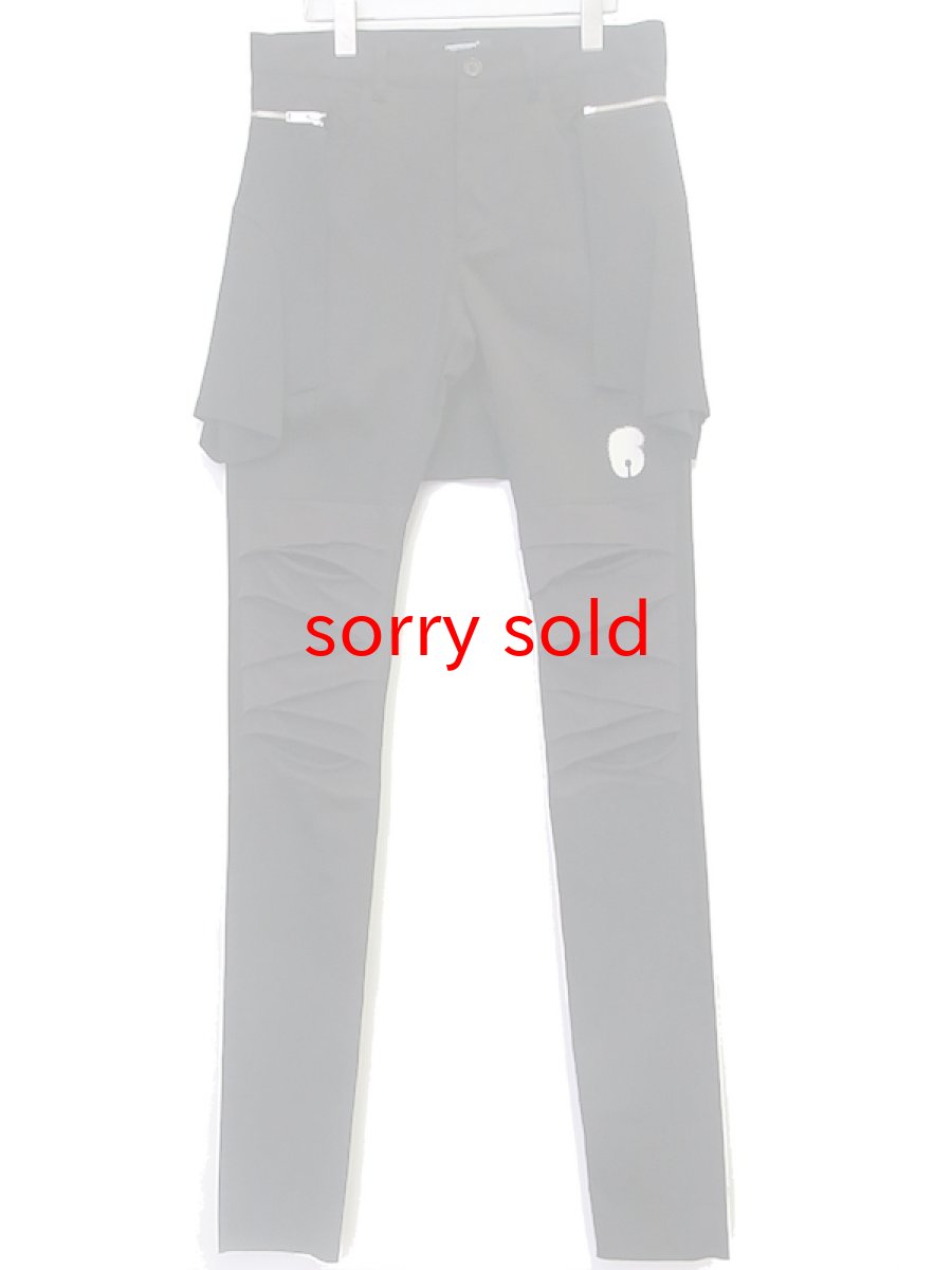 画像1: sale undercover/アンダーカバー shirt parts docking pants (1)