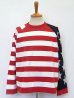 画像1: sale TAKAHIROMIYASHITATheSoloist / ソロイスト star&stripes sweater. (1)