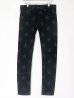 画像1: sale TAKAHIROMIYASHITATheSoloist / ソロイスト star patterned stretch slim tapered 6 pocket jean. (1)