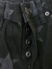 画像5: sale TAKAHIROMIYASHITATheSoloist / ソロイスト star patterned stretch slim tapered 6 pocket jean. (5)