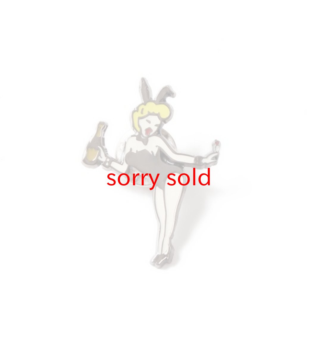 画像1: wackomaria  / ワコマリア bunny girl pin. (1)