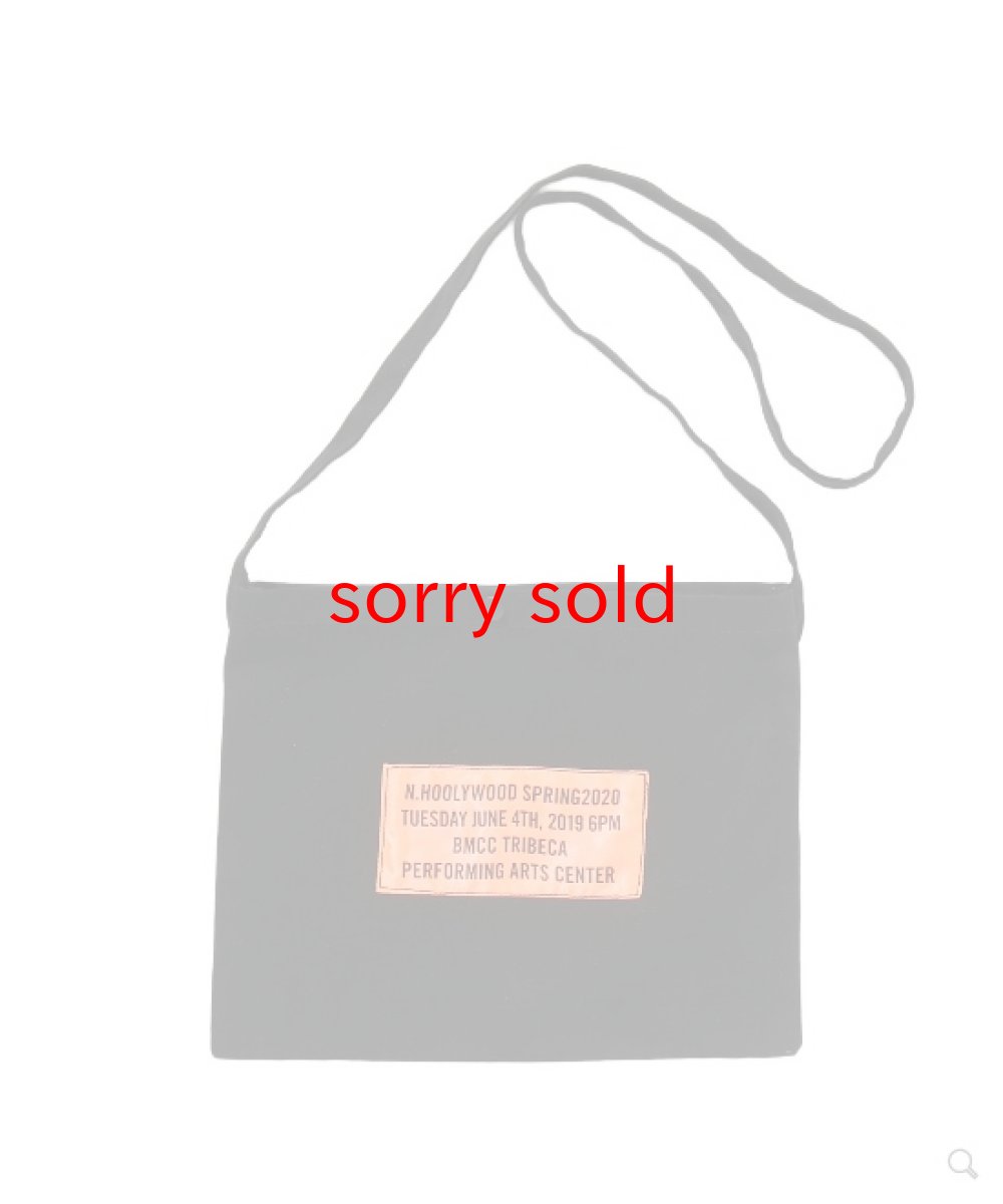 画像1: n.hoolywood / エヌハリウッド  SHOULDER BAG (1)