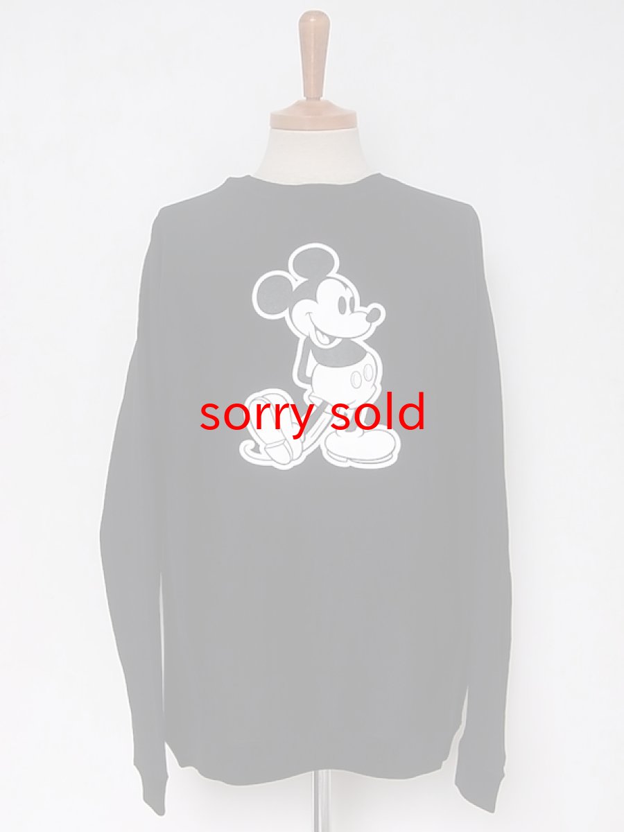 画像1: TAKAHIROMIYASHITATheSoloist / ソロイスト oversized mickey mouse crew neck. (1)