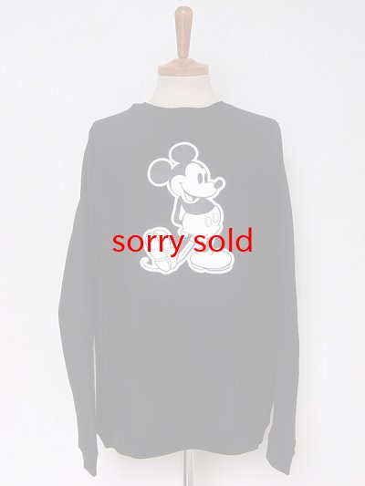 画像1: TAKAHIROMIYASHITATheSoloist / ソロイスト oversized mickey mouse crew neck.