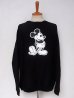 画像1: TAKAHIROMIYASHITATheSoloist / ソロイスト oversized mickey mouse crew neck. (1)