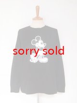 sale TAKAHIROMIYASHITATheSoloist / ソロイスト Mickey Mouse crew neck l/s tee