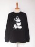 画像1: sale TAKAHIROMIYASHITATheSoloist / ソロイスト Mickey Mouse crew neck l/s tee (1)