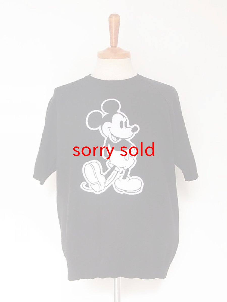 画像1: sale TAKAHIROMIYASHITATheSoloist / ソロイスト Mickey Mouse s/s sweater (1)