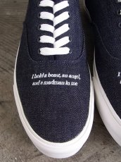 画像4: sale undercover/アンダーカバー denim deck shoes (4)