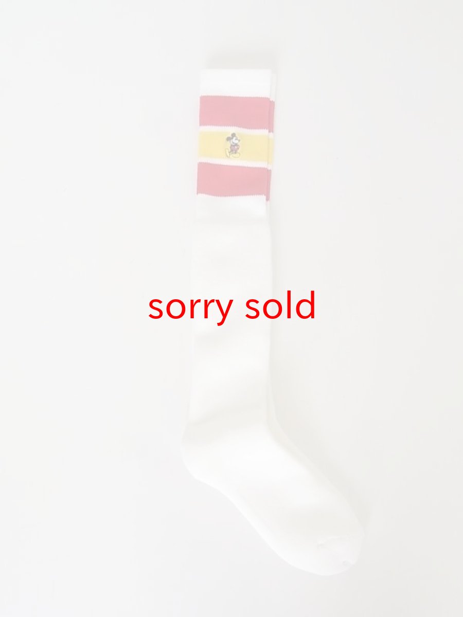 画像1: sale TAKAHIROMIYASHITATheSoloist / ソロイスト three stripes socks (1)