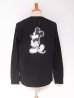 画像3: sale TAKAHIROMIYASHITATheSoloist / ソロイスト Mickey Mouse crew neck l/s tee