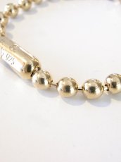画像6: TAKAHIROMIYASHITATheSoloist / ソロイスト ball chain bracelet -L- regular (6)