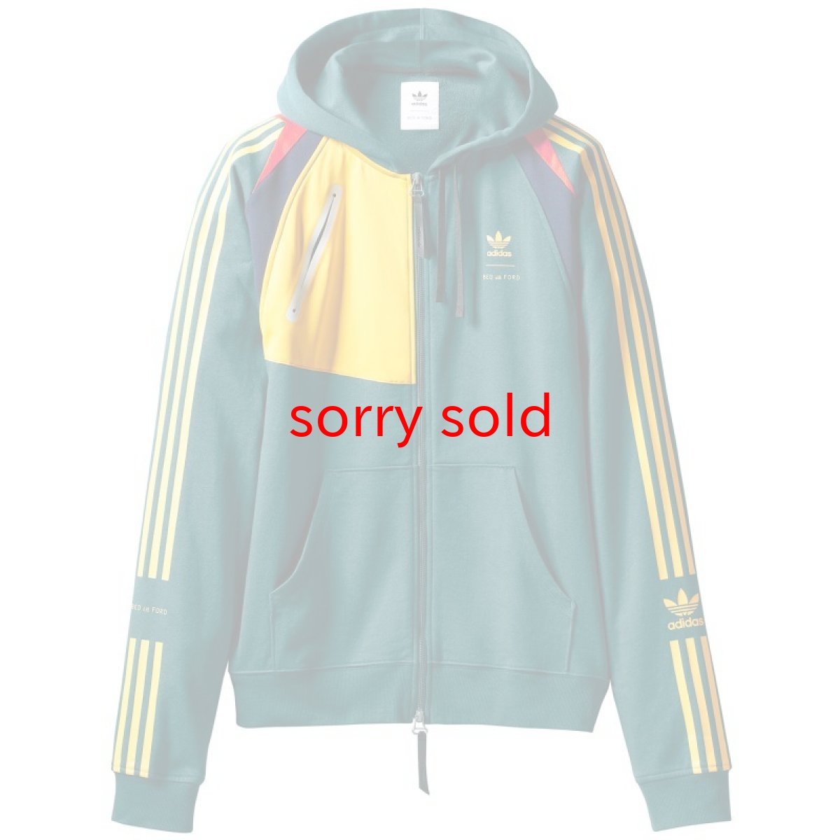 画像1: sale adidas Originals by BED j.w. FORD / FULL ZIP HOODY (1)