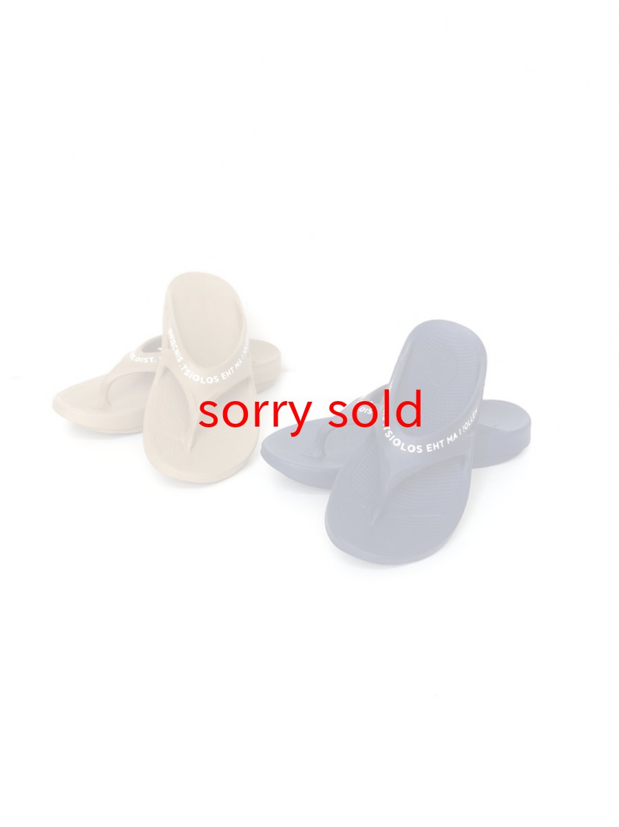 画像1: TAKAHIROMIYASHITATheSoloist / ソロイスト signature flip-on OOFOS (1)