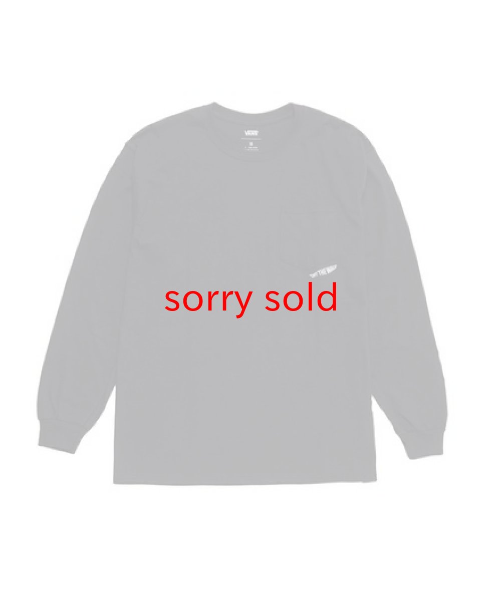 画像1: n.hoolywood / エヌハリウッド×VANS LONG SLEEVE T-SHIRT (1)