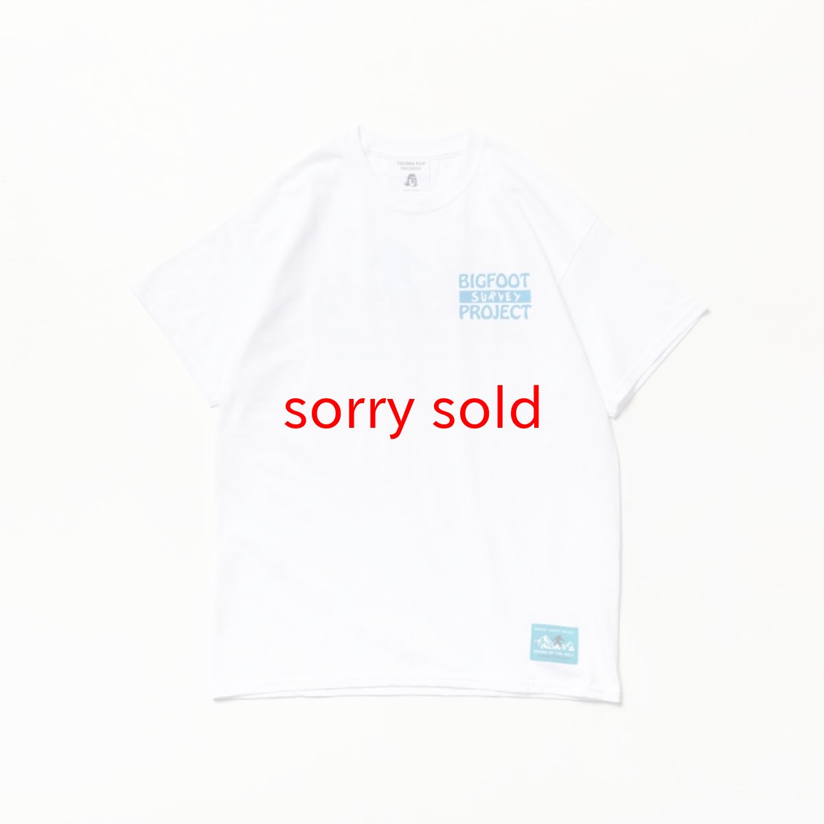 画像1: sale tacoma fuji records / BIGFOOT SURVEY PROJECT T shirt (B) (1)
