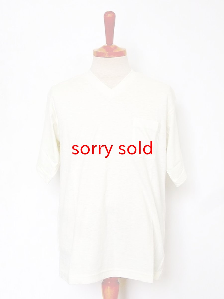 画像1: undercover/アンダーカバー v neck pocket tee (1)