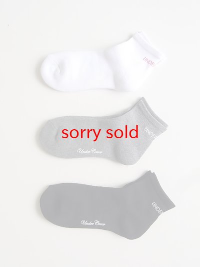 画像1: sale undercover/アンダーカバー jacquard sneaker socks