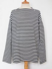 画像1: TAKAHIROMIYASHITATheSoloist / ソロイスト shoulder buttoned boat neck shirt. (1)