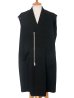 画像1: TAKAHIROMIYASHITATheSoloist / ソロイスト sleeveless notched lapel doctor jacket. (1)