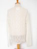 画像3: sale TAKAHIROMIYASHITATheSoloist / ソロイスト boat neck aran sweater.