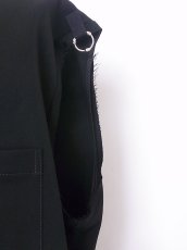 画像5: TAKAHIROMIYASHITATheSoloist / ソロイスト sleeveless notched lapel doctor jacket. (5)