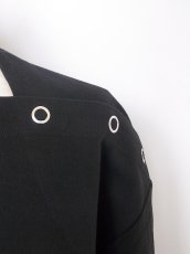 画像4: sale TAKAHIROMIYASHITATheSoloist / ソロイスト shoulder buttoned boat neck shirt. (4)
