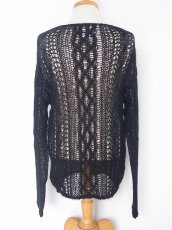 画像11: sale TAKAHIROMIYASHITATheSoloist / ソロイスト boat neck aran sweater. (11)