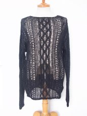 画像9: sale TAKAHIROMIYASHITATheSoloist / ソロイスト boat neck aran sweater. (9)