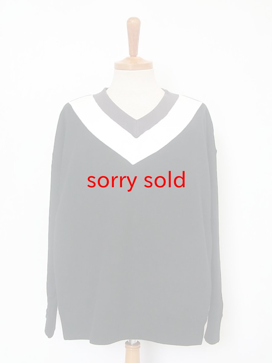 画像1: undercover/アンダーカバー v neck sweat (1)