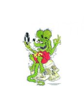 画像2: wackomaria  / ワコマリア rat fink / tim lehi / washed heavy weight crew neck t-shirt (type-1) (2)