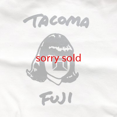 画像2: tacoma fuji records / TACOMA FUJI HANDWRITING LOGO TOTE BAG