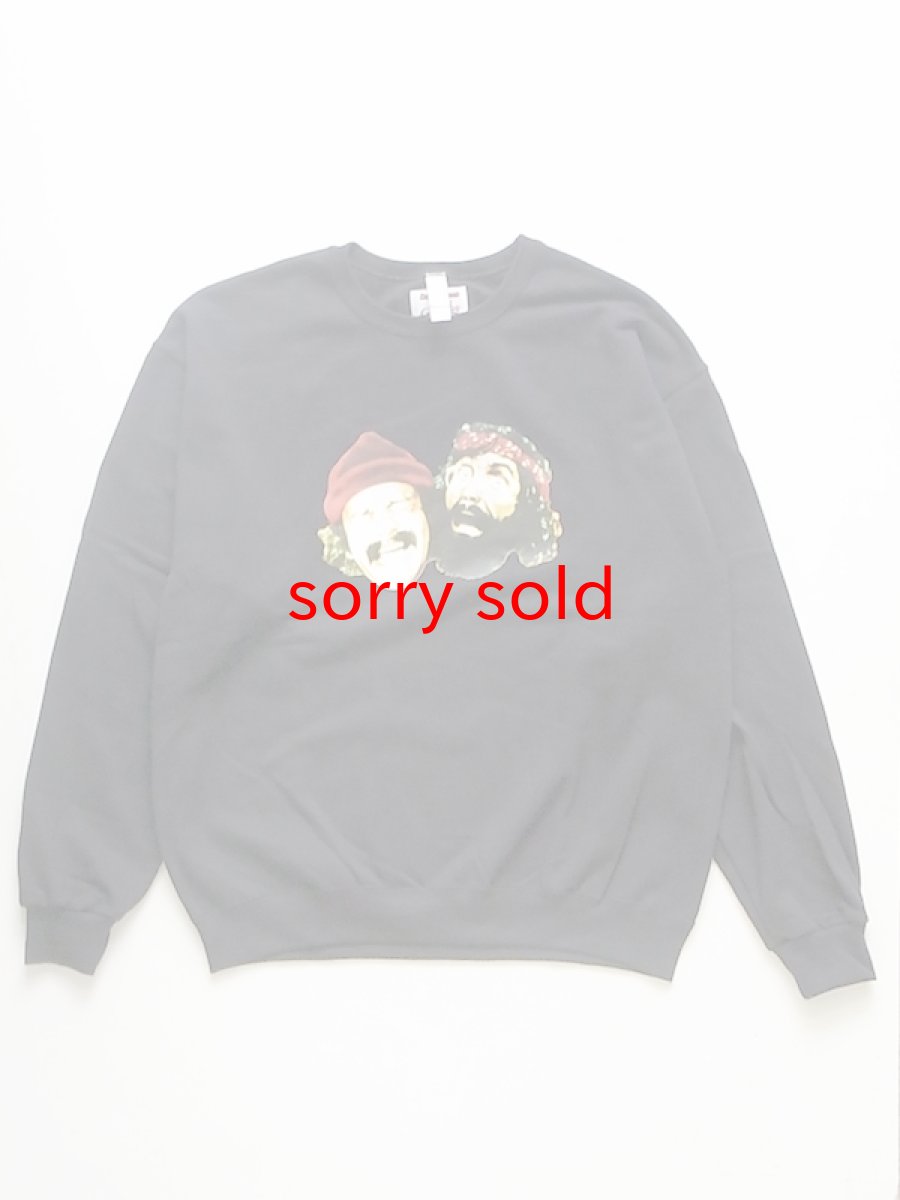 画像1: wackomaria  / ワコマリア UP IN SMOKE / CREW NECK SWEAT SHIRT (TYPE-2) (1)