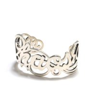 画像1: sale undercover/アンダーカバー Chaos letter bangle (justin davis) (1)