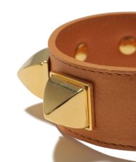 画像3: sale undercover/アンダーカバー studs leather bracelet (3)