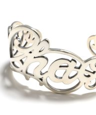 画像4: sale undercover/アンダーカバー Chaos letter bangle (justin davis) (4)