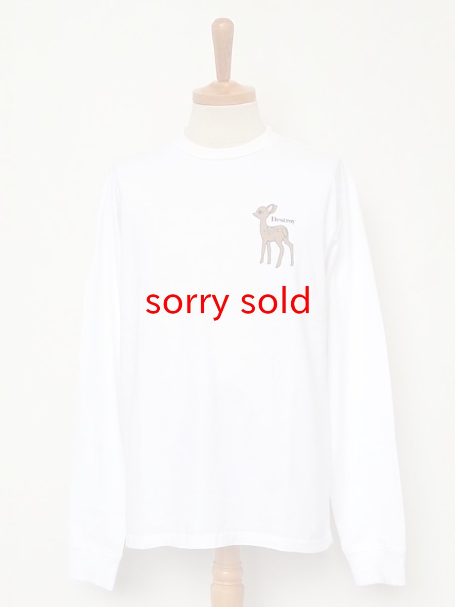 画像1: undercover/アンダーカバー  zerstoren l/s tee (1)