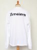 画像2: undercover/アンダーカバー  zerstoren l/s tee (2)