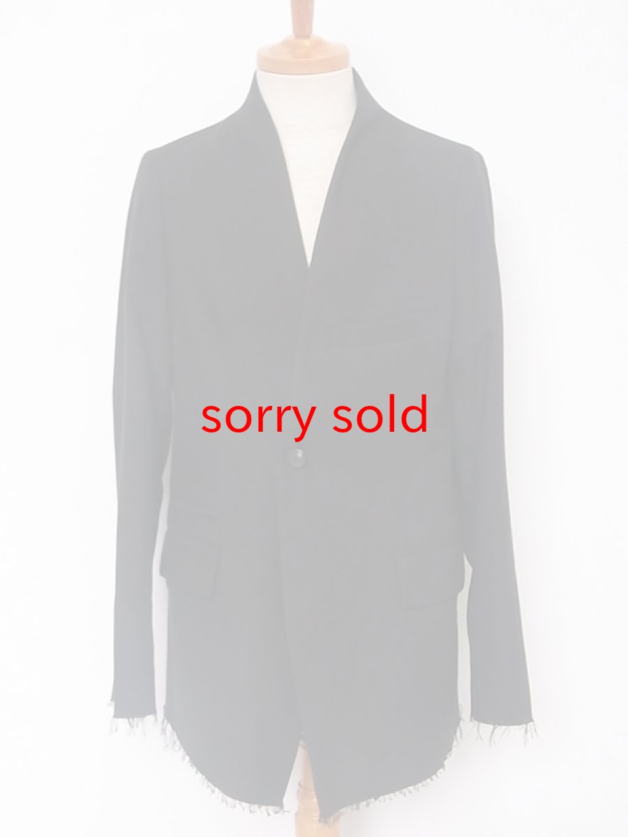 画像1: sale bed j.w ford / ベッド フォード Lapel less jacket (1)